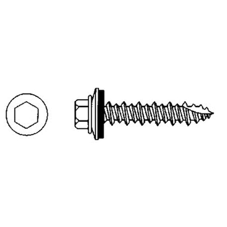Aditivos Red Screw Dual-Grip Mtw, 2 in., 250PK AD2163533